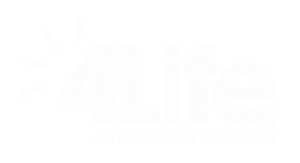 4Life Logo White